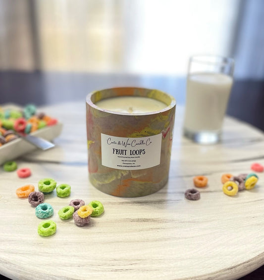 Fruit Loops Candle