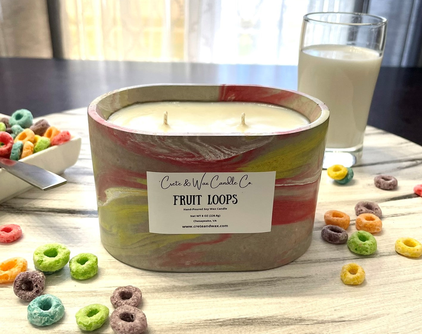 Fruit Loops Candle