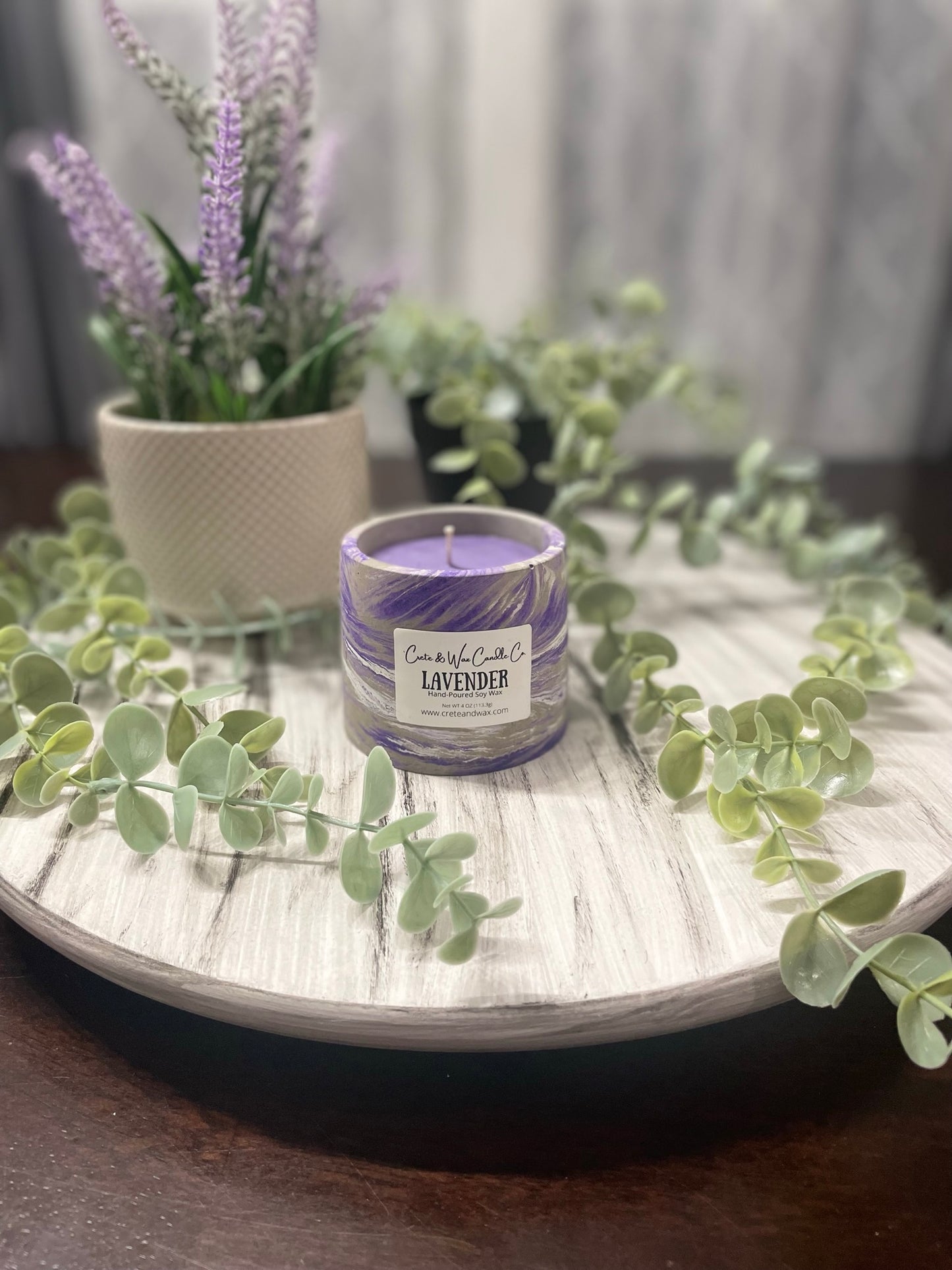 Lavender Scented Candle