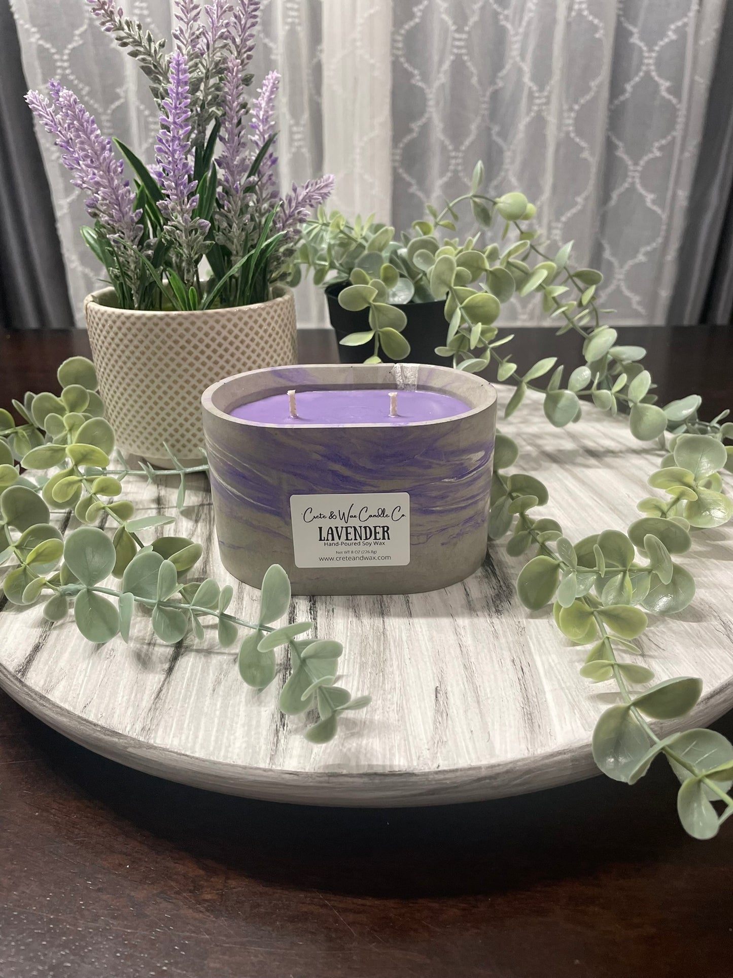 Lavender Scented Candle