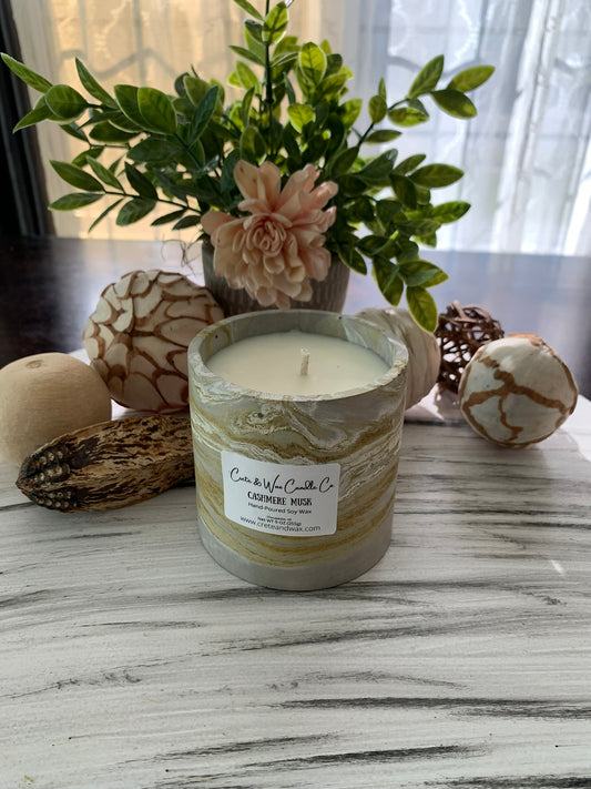 Cashmere Musk Scented Candle