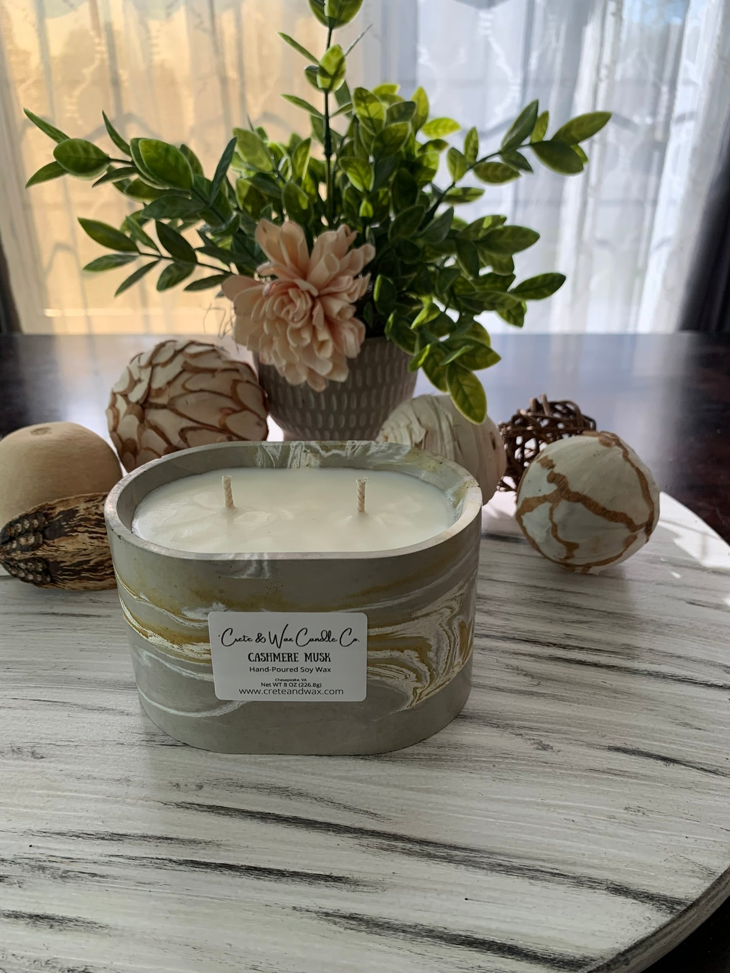 Cashmere Musk Scented Candle