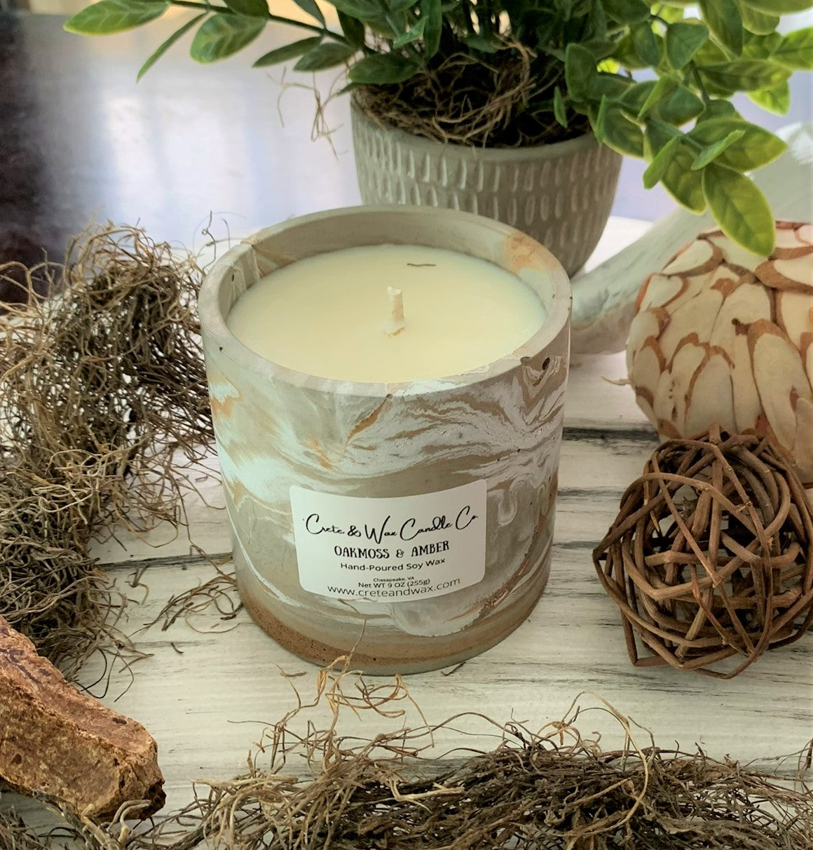 Oakmoss & Amber Candle