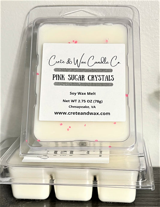 Pink Sugar Crystals Wax Melt